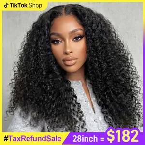 [Clearance] FORGIRL FOREVER 250% Density Water Wave Frontal Wig 9x6 M-cap Wear Go Glueless Wig Pre-Bleached Knots Pre-Cut Lace Front Human Hair Wigs