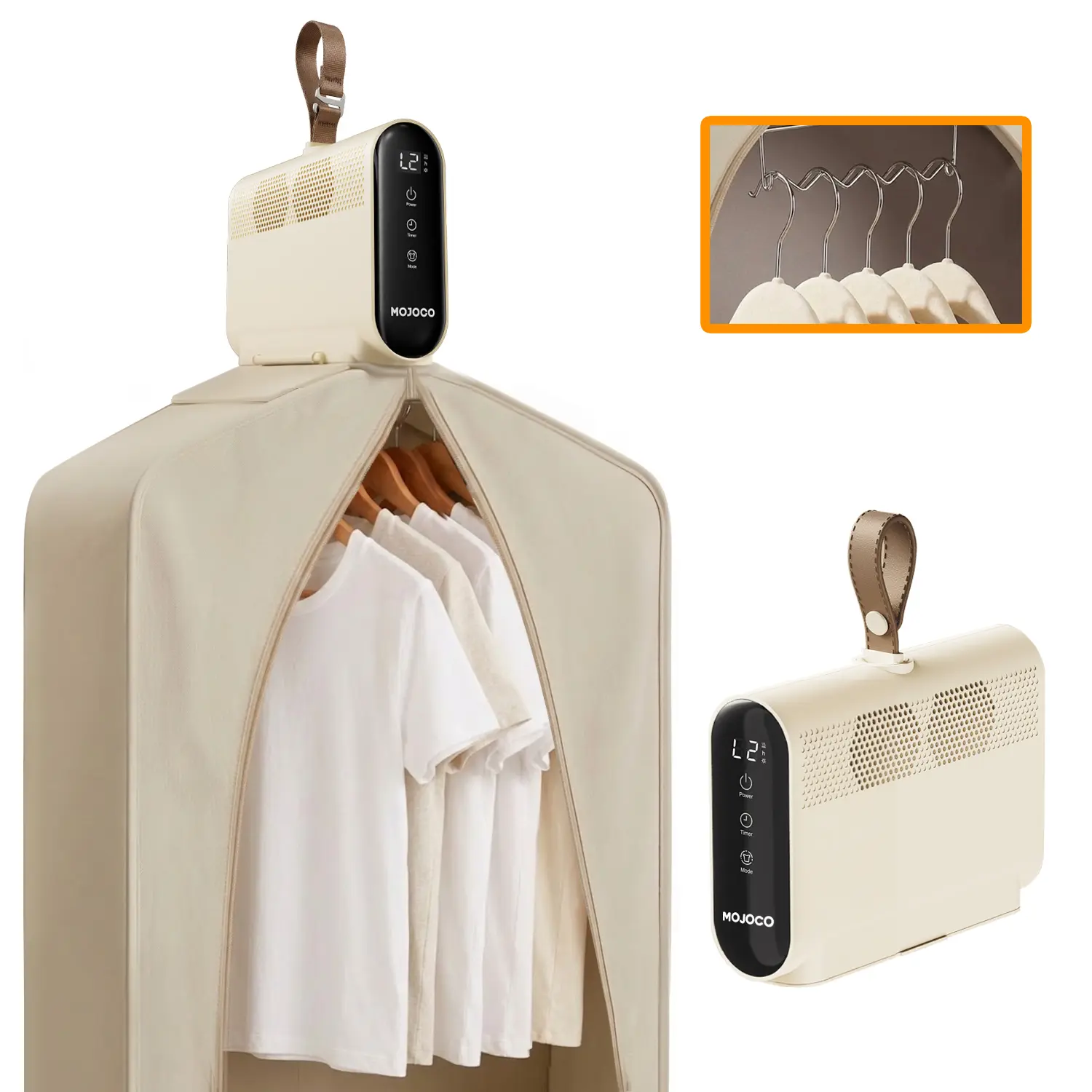 High Efficiency Drying Portable Cloth Dryer - Mini Dual Voltage Travel Dryer with Timer, Quiet Operation for Dorms, Apartments, Drying Portable Cloth Dryers, High Efficiency Portable Cloth Dryers