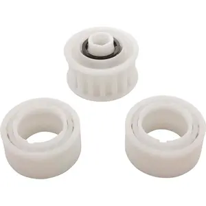 Two Guide Wheels, Maytronics Dolphin, w/ One Pulley Gear