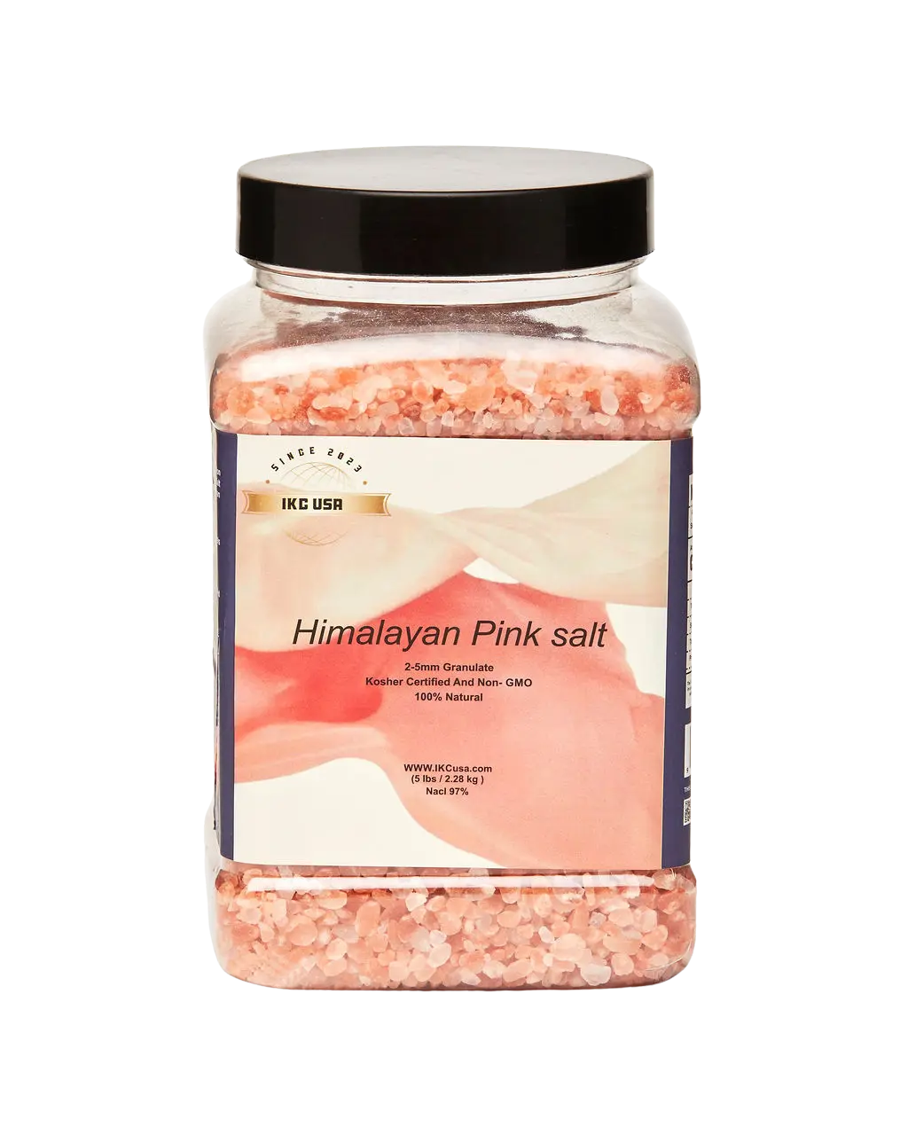 ORYCO Himalayan Pink Salt Coarse – 5 lb (80 oz) Jar Salt Bulk Natural