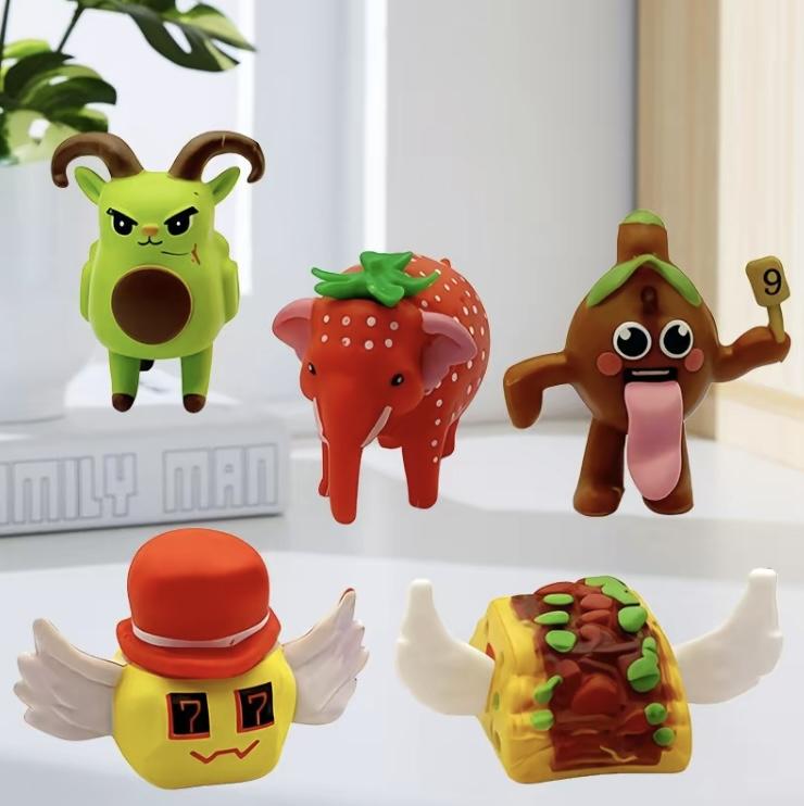 15-Piece Viral Brainrot Collectible Figure Set – Cute Meme-Worthy Figurines Perfect for Gaming Enthusiasts, Collectible-Grade Toys & Desk Decor, Unique Gifting Idea for Gamers