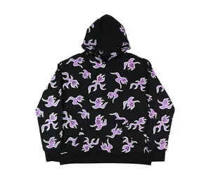 Dancing Flames Hoodie - Phantom