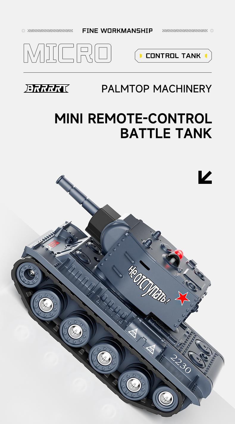 BRRRRT 1/64 RC Tank,Remote Control Military Army Tank Model with Infrared Battle System & Rotating Turret,2.4Ghz RC Vehicle Toy for Kids and Adults
