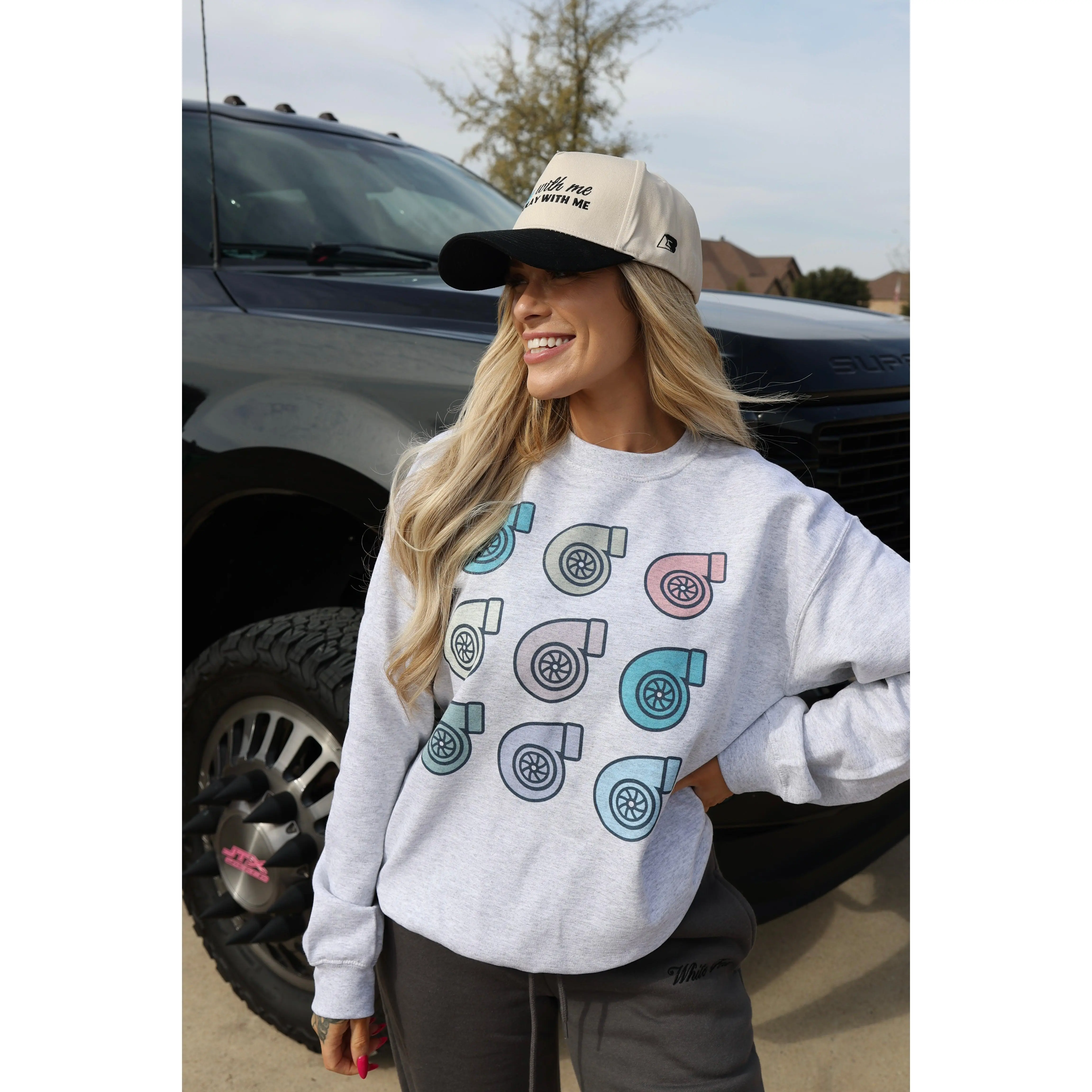 "Candy Boost" Crewneck