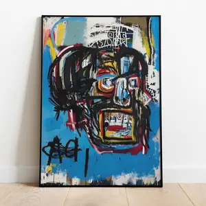 [Sale Up To 40%] [Unframed] Jean-Michel Basquiat Poster, Wall Art & Print, Home Decor, Art Poster Gift