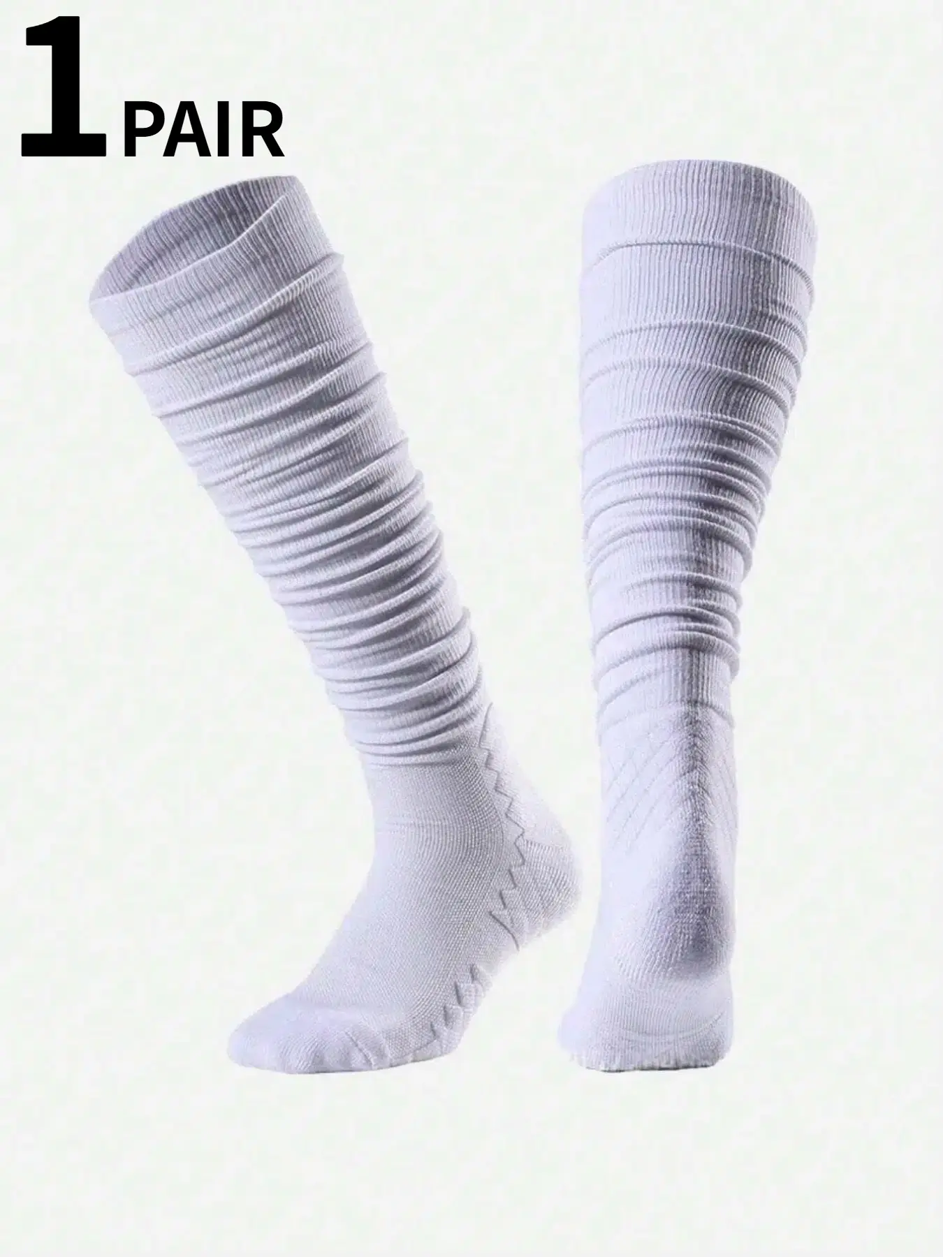 1/3 Pair Anti-Slip Sports Socks Football Socks for Men and Women Over-the-Knee Long Socks Anti-Slip Miracle Socks All-Season Mid-Calf & Short Training Socks Rugby Socks Grip Socks