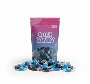 Sugar Free Mixed Berry Hard Candy – 1 lb Bulk Bag, Individually Wrapped Keto & Diabetic‑Friendly Low‑Carb Zero Sugar Gourmet Flavored Discs