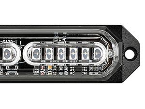 Nilight 8PCS Led Strobe Lights 12LED Green Light 12V 24V Surface Mount Flashing Warning Hazard Beacon Lights Ultra Slim Sync Feature Mini Grille for Cars Trucks Off Road Vehicles SUV