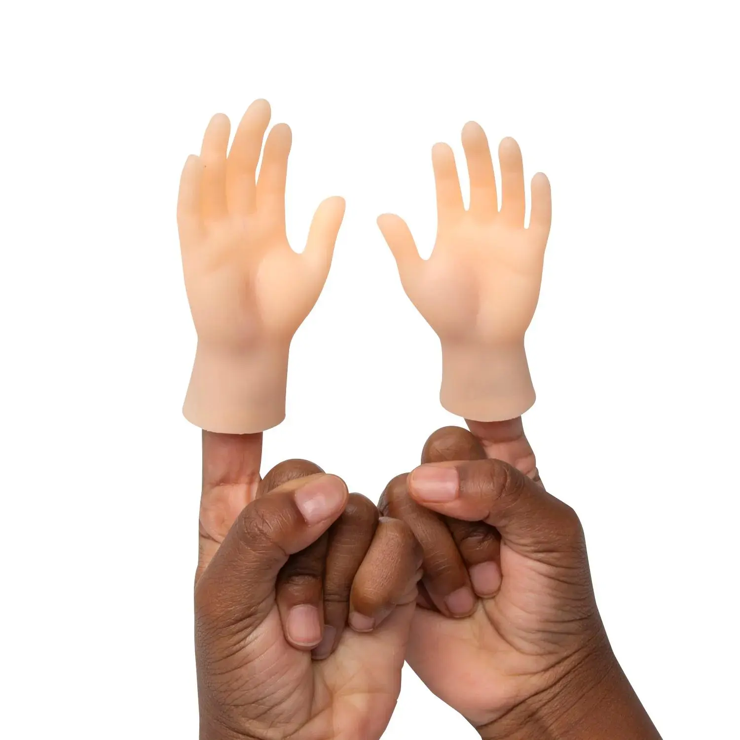 Vinyl Tiny Left & Right Hands Finger Puppet Toys - 3", 12 Pieces Vinyl Tiny Left & Right Hands Finger Puppet Toys - 3", 12 Pieces