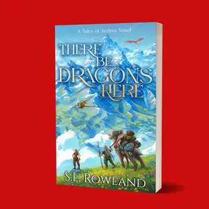 Signed Paperback - There Be Dragons Here: A Cozy Fantasy