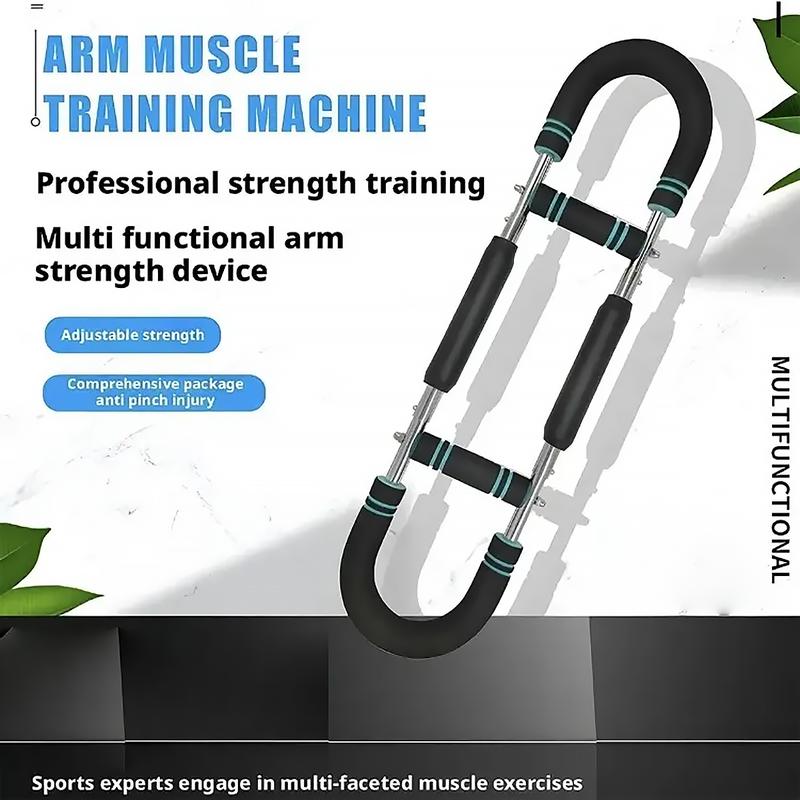 TikTok Viral Twister Arm Trainer | 60-100lb Adjustable Chest Tool | Desk Workout for Shoulder & Arm Muscles | Office Fitness Gadget