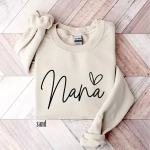 Nana Crewneck Sweatshirt, Grandma Sweater, Nana Shirt, Gift for Grandmothers, Nana-to-be Gift, First Time Grandmother Sweater
