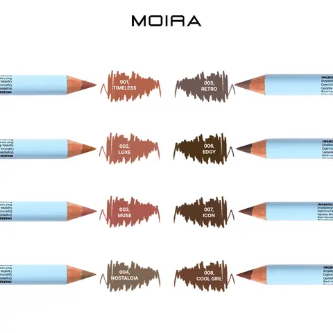 MOIRA | Lip Chic Liner Bundle | Creamy Longwear Lip Pencil Collection