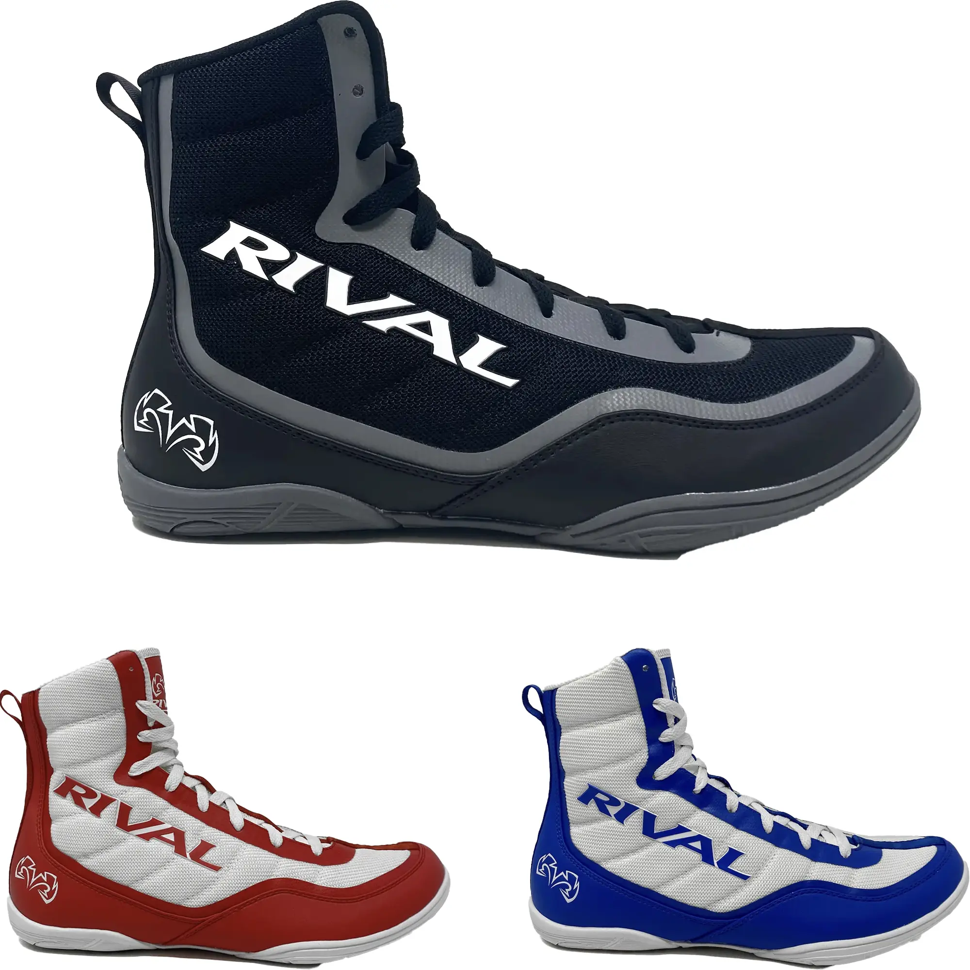 Rival RSX-Prospect Sporty Men's Boxing Shoes, Mid-Top Design with Breathable Mesh & TPU for Support, Stability & Traction, Supportive Fit