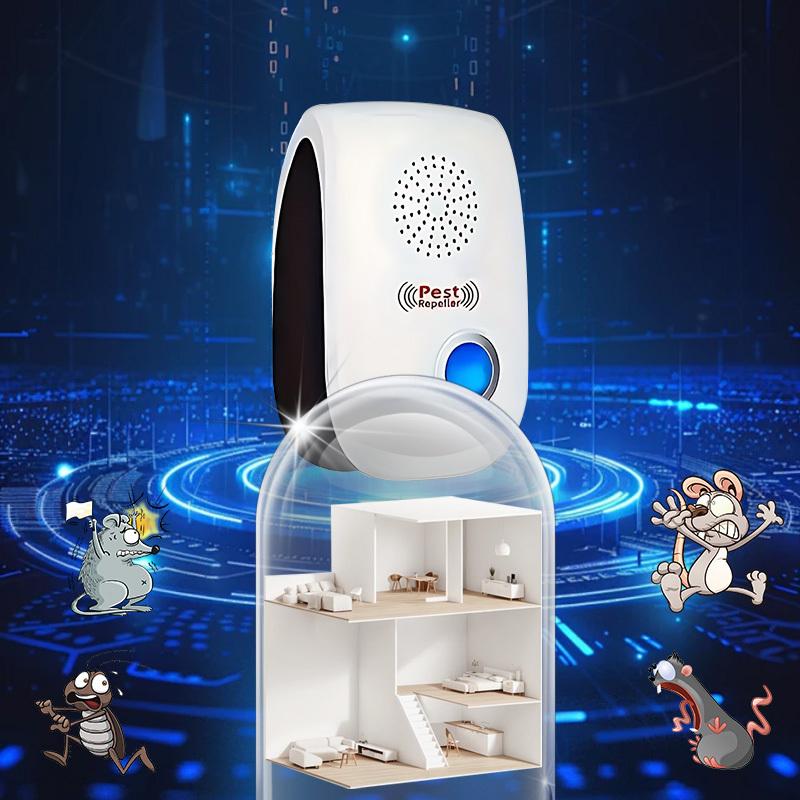 6 units - Indoor Rodent Destroyer, Rodent Destroyer, Ultrasonic Rodent Destroyer, Household and Automotive Rodent Destroyer, Plug in Use