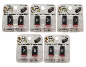 CHICK MAGNET 2-Piece Self - Adjusting Bit Magnetizer for 5/32 to 1/4 Inch(4 to 6.35mm)