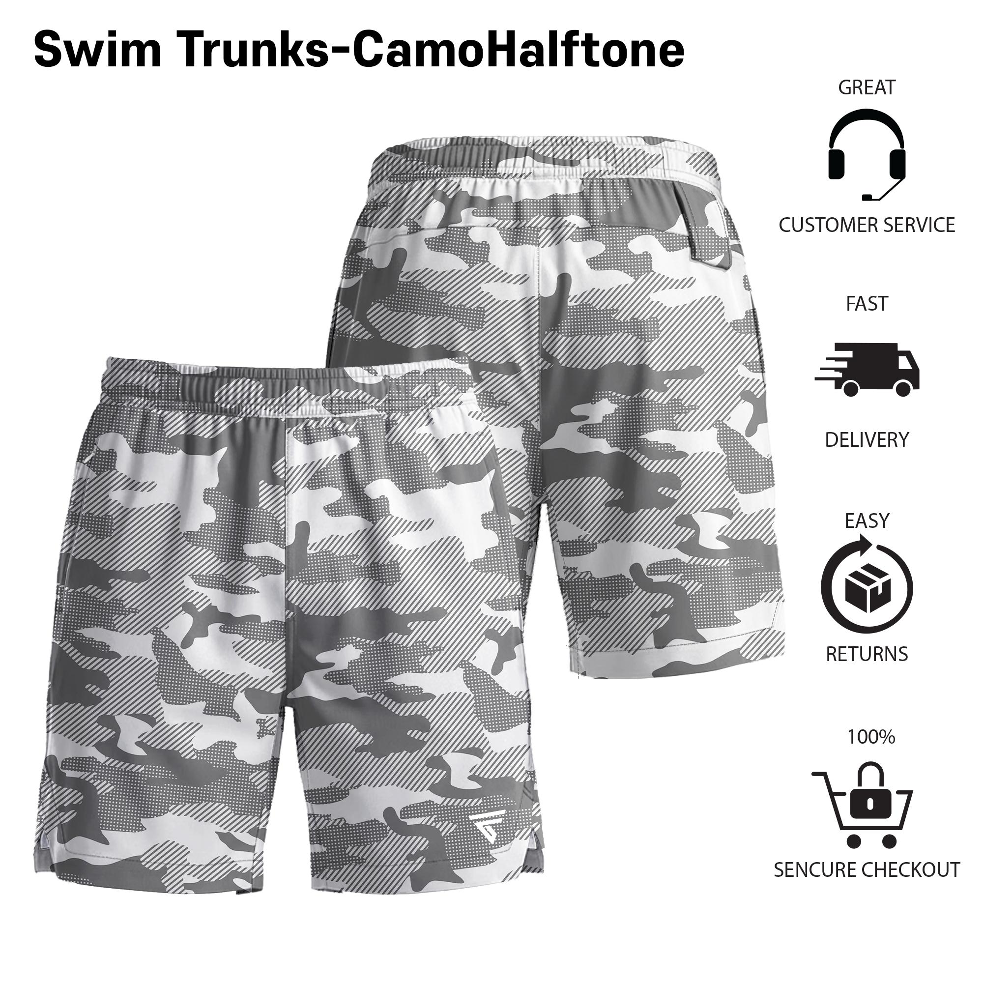 Men’s 7" Swim Trunks 2-in-1 with Compression Liner, Pockets, Drawstring, Stretch Quick-Dry – Gym, Running, Swimming, Hiking, Beach & Pool Swimwear Shorts Summer Swim Bottoms Men’s 7" Swim Trunks 2-in-1 with Compression Liner, Pockets, Drawstring, Stretch Quick-Dry – Gym, Running, Swimming, Hiking, Beach & Pool Swimwear Shorts Summer Swim Bottoms