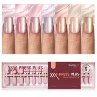 ShortSquare【ChampagneAurora】16Sizes224Pcs【OnlyTips