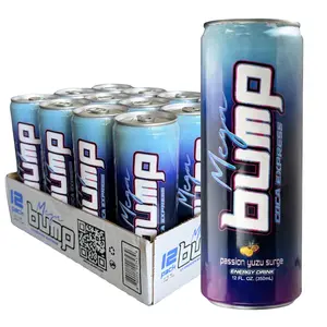 Mega Bump Energy Drink - Surge Flavor - 12 Pck