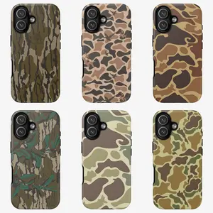 Original Bottomland Camo Tough Cases, Hunting Camouflage Cover, Outdoor Protective Case, Gift for Hunters, Country Style