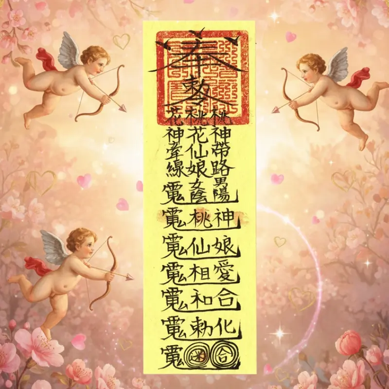 EXCLUSIVE IN ENTIRE APP!! Fengshui Youshe.Life Peach Blossom Romance Talisman