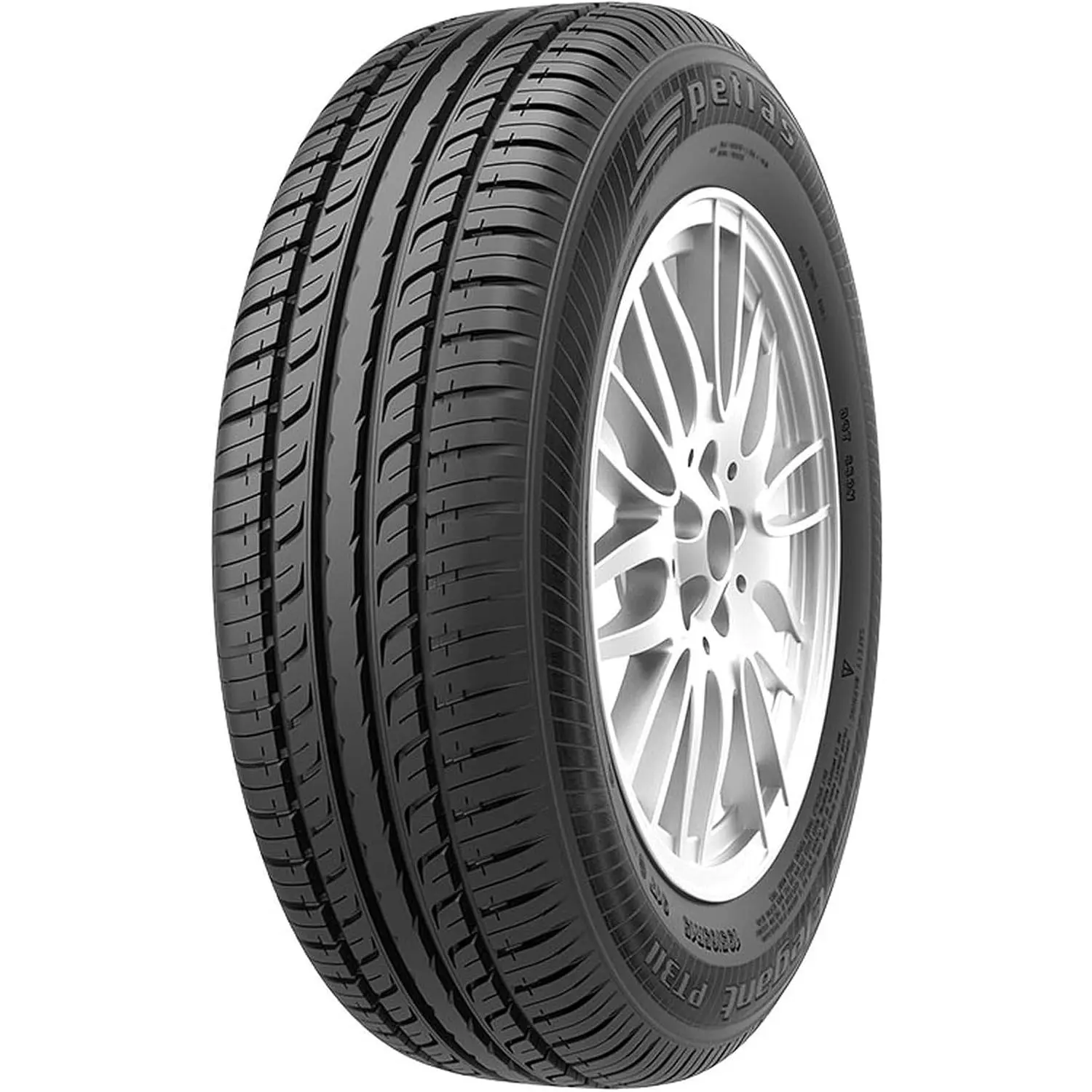 Petlas Elegant PT311 Summer Passenger Car Replacement Tire - 165/70R12 77T, High-Grip, Durable, Enhanced Braking, Low Noise, Responsive Handling, Smooth & Stable Riding, Increased Safety, Ideal for Daily Commutes, Smooth Riding Experience