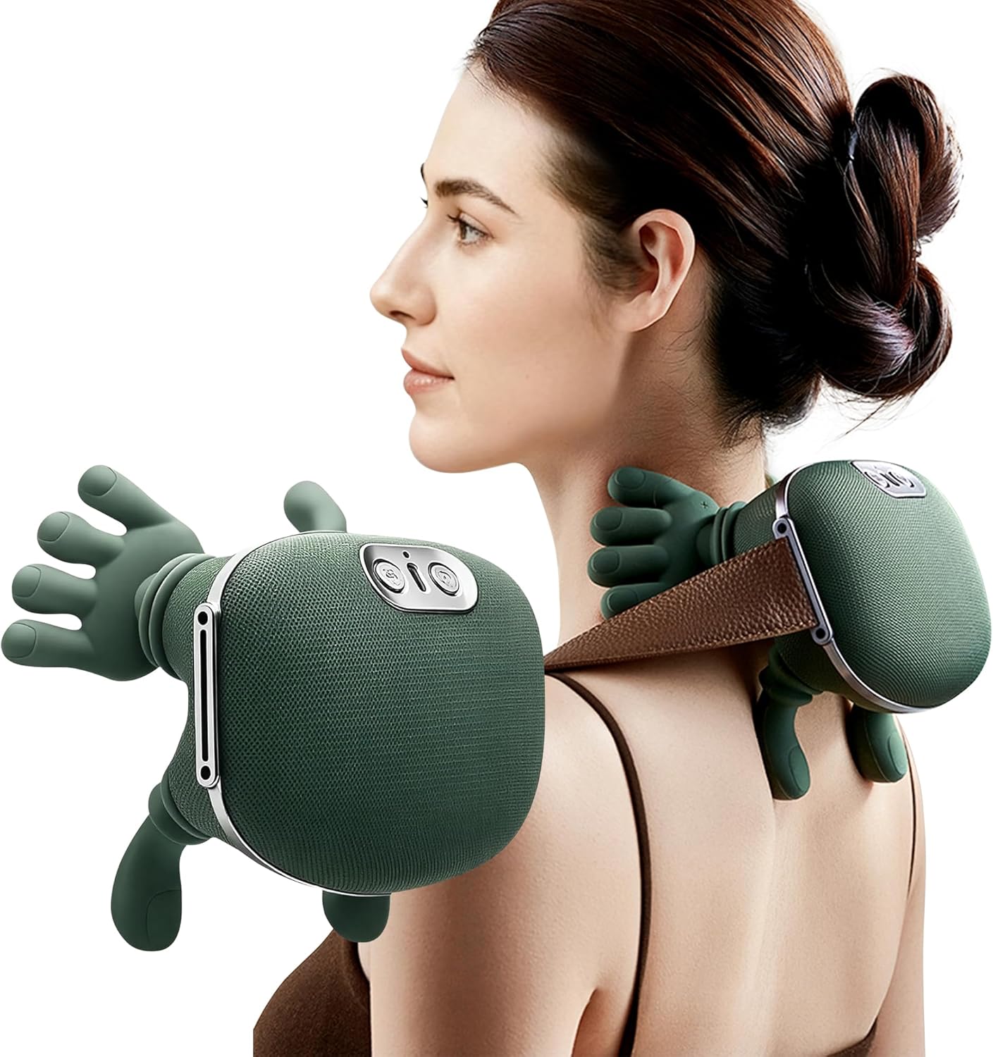 2026 Upgraded Version Shoulder Massager Electric Cervical Massager Wireless Portable 3D Kneading home Massage for Pain Relief deep Tissue，Leg Neck & Back Massager & Lightweight Gift muscle Adjustable Relaxing Daily shoulder massager bionic hand sohochic