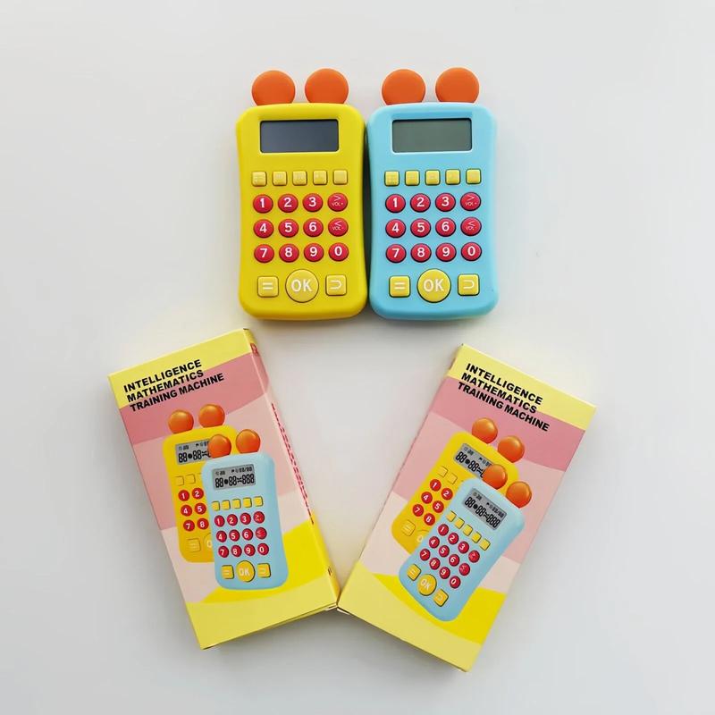 Math Learning Toy for Kids 3–8, Practice + − × ÷, Screen-Free Educational Set with Talking Book, Early Math Skills