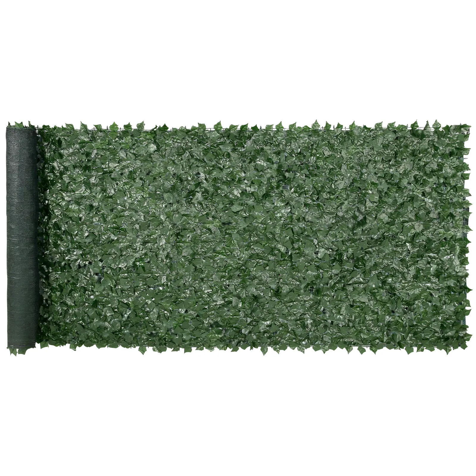 VEVOR Dense Artificial Hedge Wall Panel Decorative Fence, 59x158in Ivy Privacy Screen with Mesh Backing, Strengthened Joints, Natural-Look Sunlight Shade for Outdoor Garden Landscaping, Home Accessory
