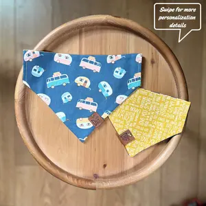 Camping Canine / Reversible / Over-the-Collar / Pet Bandana