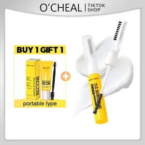 [Buy 1 Gift 1]Clear Styling Eyebrow Gel Strong  – Lightweight Brow Styling Gel for a Groomed & Natural Finish, Clump & Flake Free – Taming & Defining Brow Lamination Gel