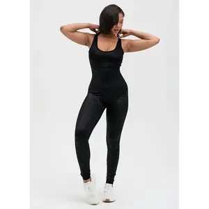 Black | Womens Romper Full
