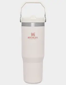 STANLEY 30 oz The IceFlow Flip Straw Tumbler, Rose Quartz STANLEY 30 oz The IceFlow Flip Straw Tumbler, Rose Quartz