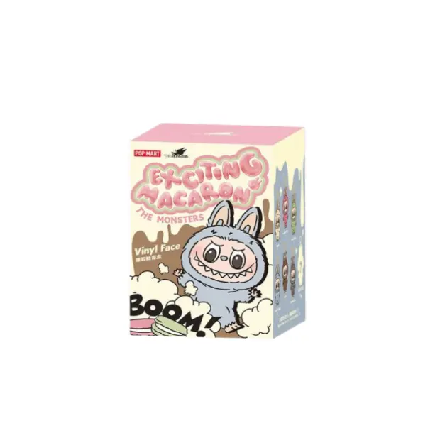 Pop Mart The Monsters (Labubu) Exciting Macaron Vinyl Face V1