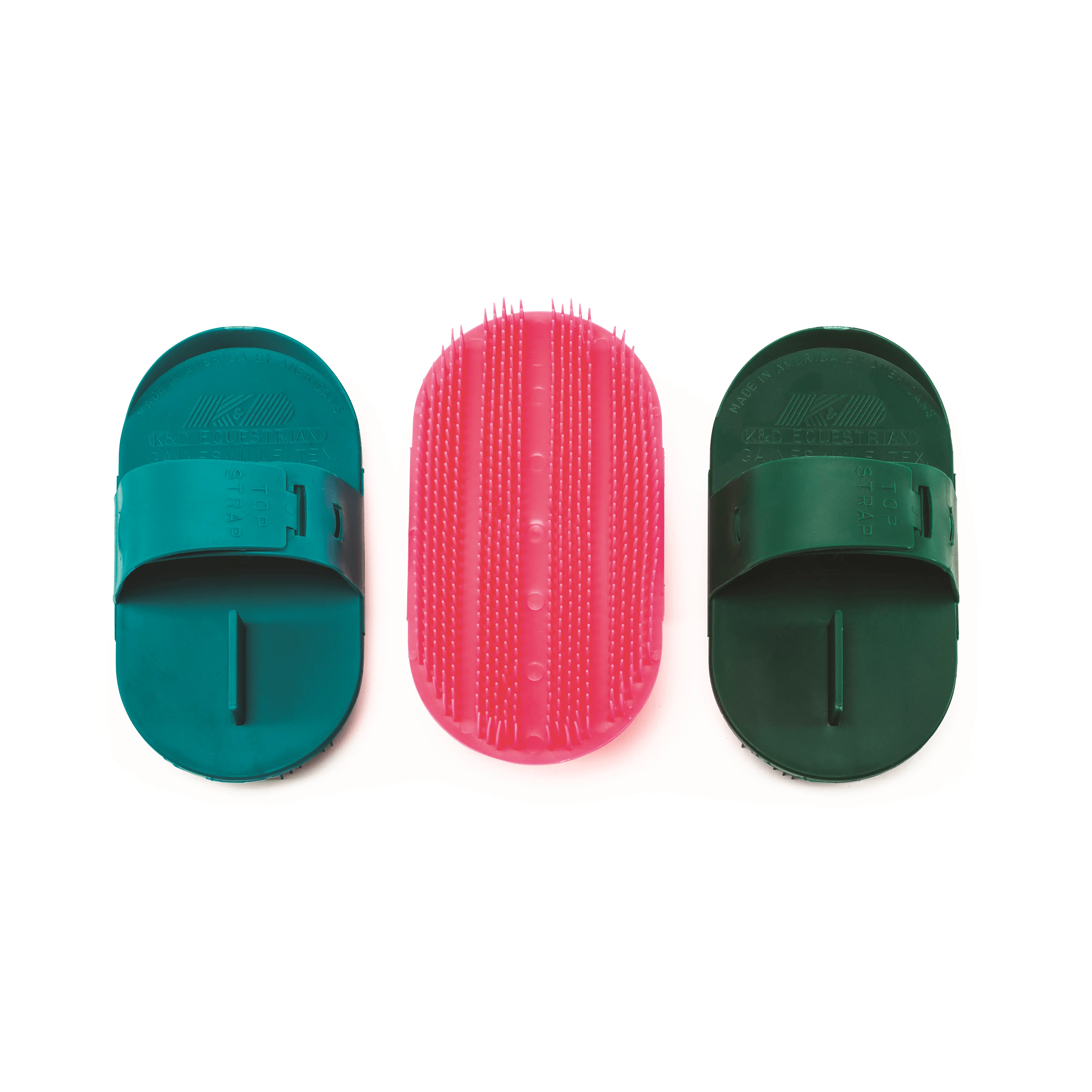 KD-123 Curry Comb | Everyday Horse Grooming & Shedding Tool