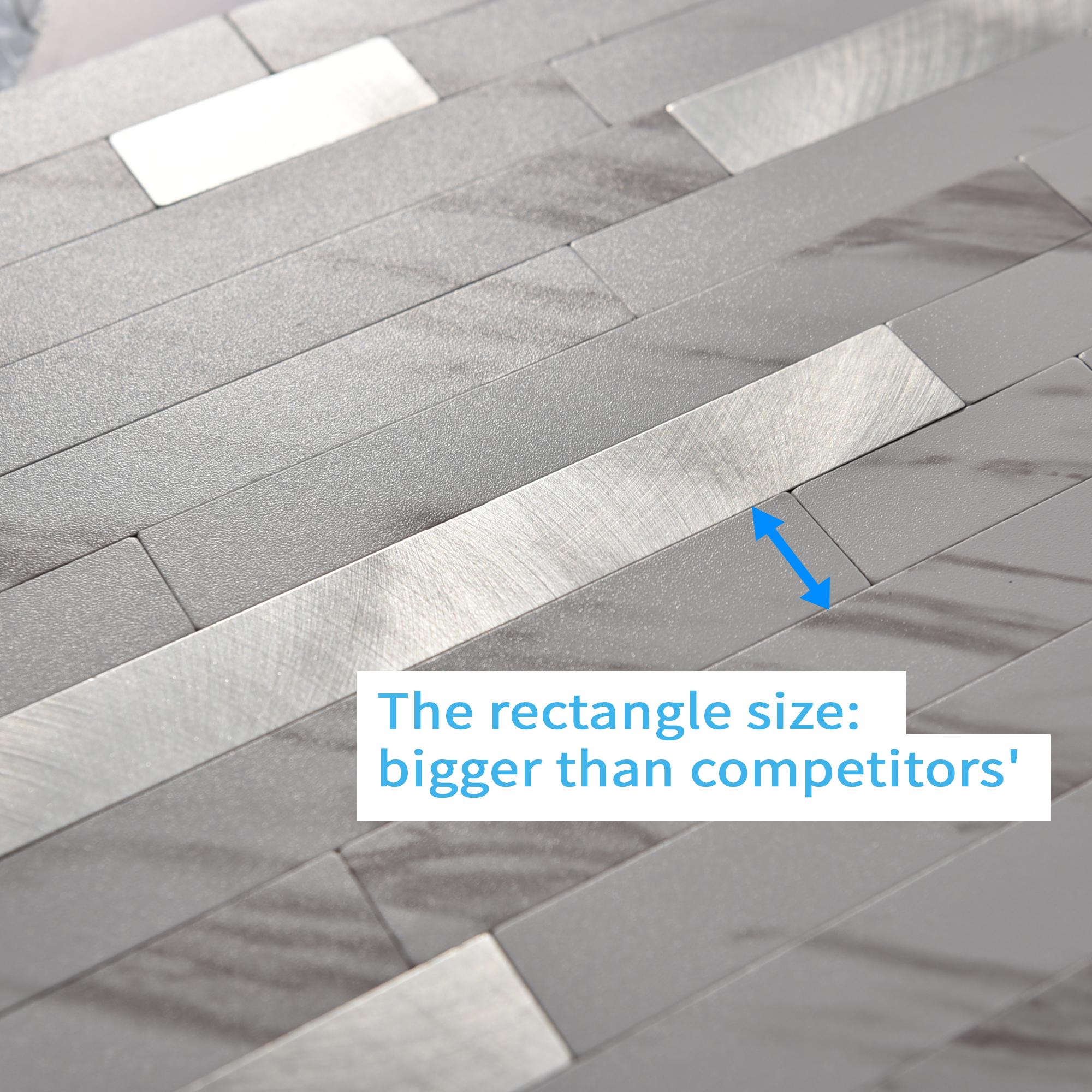 Art3D 10 Sheets 13.4" x 11.8" Peel and Stick Backsplash Tiles for Kitchen & Bathroom, White Marble Tone, Self-Adhesive Drywall Home Peel Stick Wall Panels