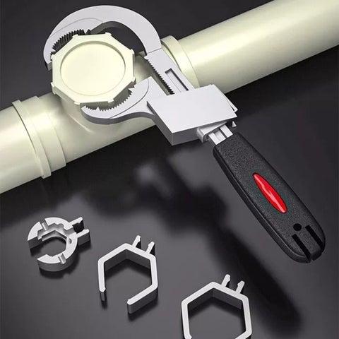 Universally Adjustable Double Open-end Wrench