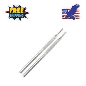 2Pack Clay Needle Tools, Wire Feather Texture Tool