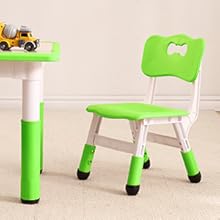 GARVEE Adjustable Table and Chairs Set for Ages 2-10, 4-Seat Desk with Graffiti Desktop, Non-Slip Design, Supports Up to 300lbs, Perfect for Classrooms, Daycares, and Home Use in Green, Light Blue, Beige, and Grey. GARVEE Adjustable Table and Chairs Set for Ages 2-10, 4-Seat Desk with Graffiti Desktop, Non-Slip Design, Supports Up to 300lbs, Perfect for Classrooms, Daycares, and Home Use in Green, Light Blue, Beige, and Grey.