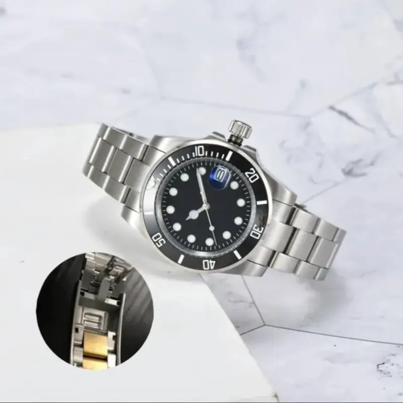 Watch men's luxury watches automatic mechanical movement wristwatches full stainless steel watch 41mm