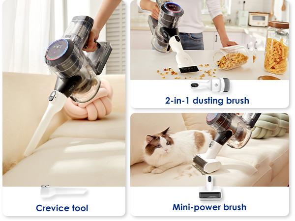 Tineco Pure One S11 Ultra Smart Cordless Stick Vacuum Cleaner, ZeroTangle Brush, Lightweight, Quiet, Powerful Suction, Converts into Handheld Dust Vac, Multiple Attachments, Smart App Integration, Docking Station Tineco Pure One S11 Ultra Smart Cordless Stick Vacuum Cleaner, ZeroTangle Brush, Lightweight, Quiet, Powerful Suction, Converts into Handheld Dust Vac, Multiple Attachments, Smart App Integration, Docking Station