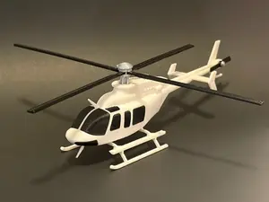 Bell 407 Helicopter Model