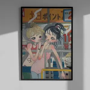 Aya Takano Art Print - Japanese Ghetto Aesthetic Poster, Contemporary Anime Wall Decor | Aya Poster