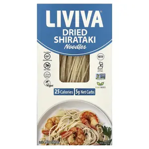 LIVIVA Dried Shirataki Noodles, 4.23 oz (120 g)