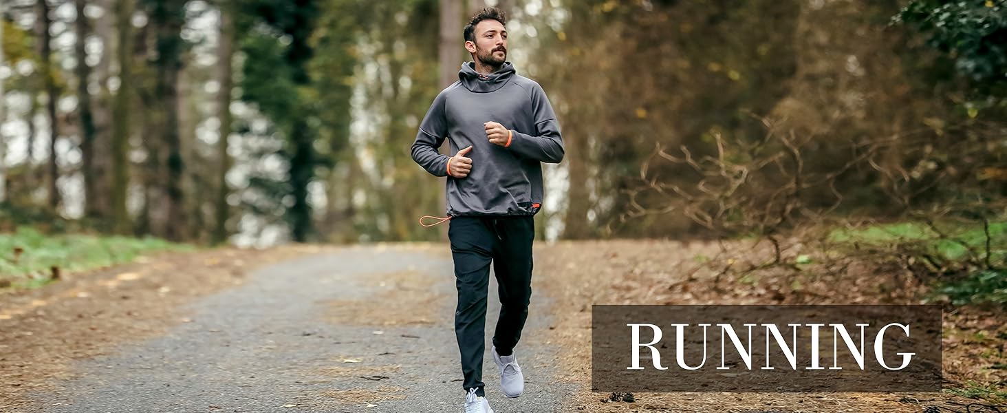 G Gradual Men's Stretch Golf Joggers with 3 Pockets Slim Fit Sweatpants Work Dress Casual Pants for Men with Belt Loops SpringStatements