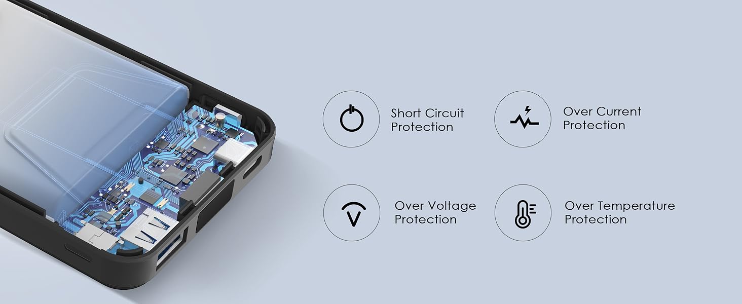 Podoru Wireless Charger with Foldable Stand, 10000mAh for MagSafe Magnetic Portable Battery Pack &USB-C Cable, Compact for iPhone 17/16/15/14/13/12Series Podoru Wireless Charger with Foldable Stand, 10000mAh for MagSafe Magnetic Portable Battery Pack &USB-C Cable, Compact for iPhone 17/16/15/14/13/12Series