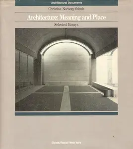 USED-Architecture: Meaning and Place, Selected Essays (Architectural documents) by Christian Norberg-Schulz (Paperback)