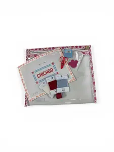 Emily's Beginner Needlepoint Kit - Chicago #13 mesh