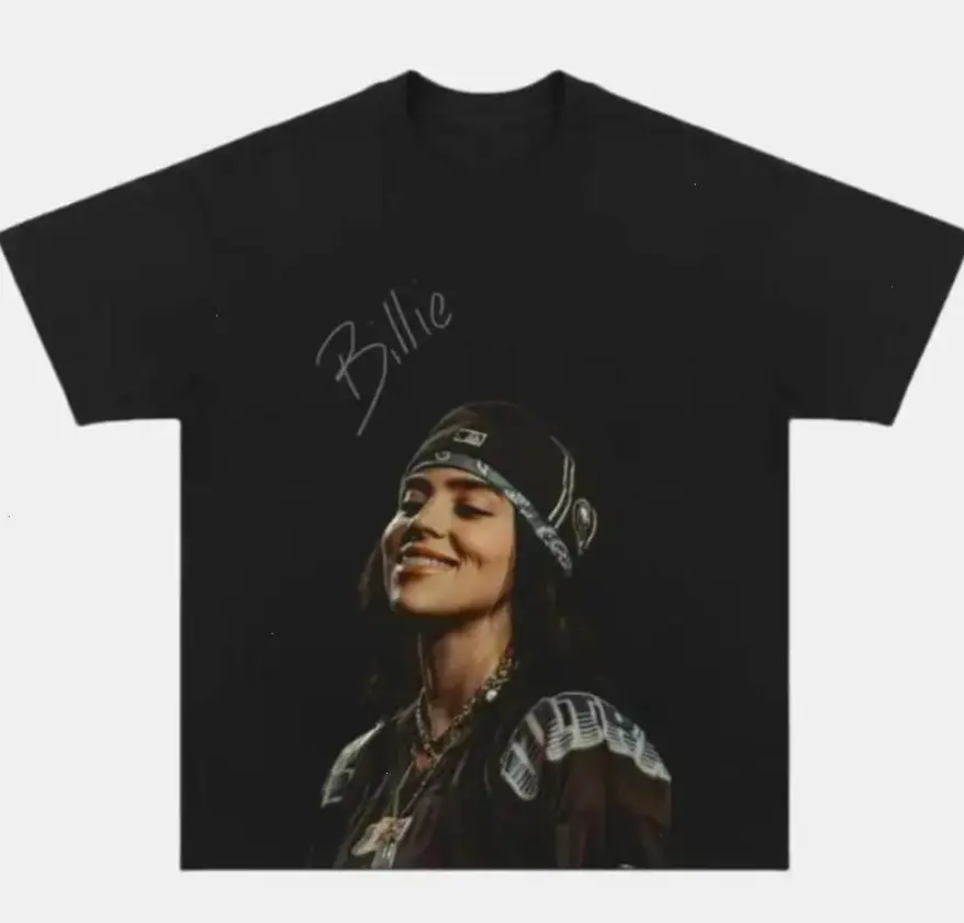 BILLIE THE TOUR TEE, Billie Merch, Billie Concert Outfit, Retro 90s Graphic Tees, Y2k Top Music