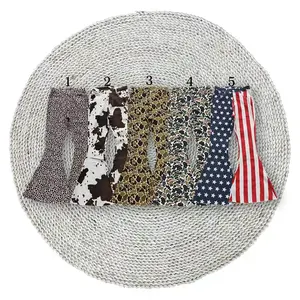 Western Women Adult Denim Stretchy Bell Bottoms Jeans Pants Trousers